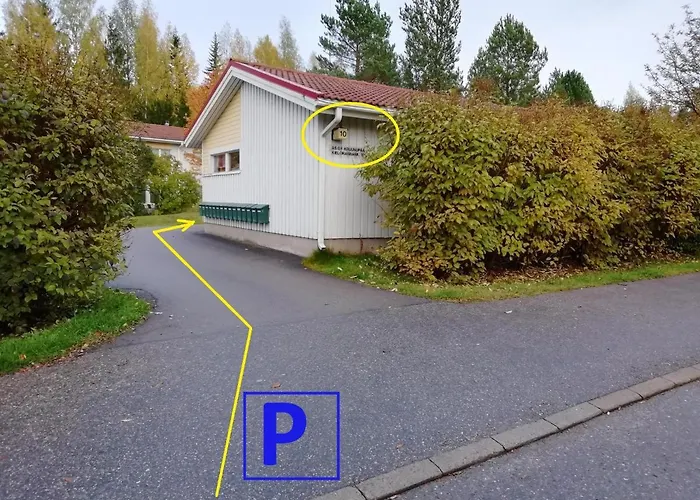 Guest Kieloranta, Kaksio, Oma Parkki, Sauna * קופיו